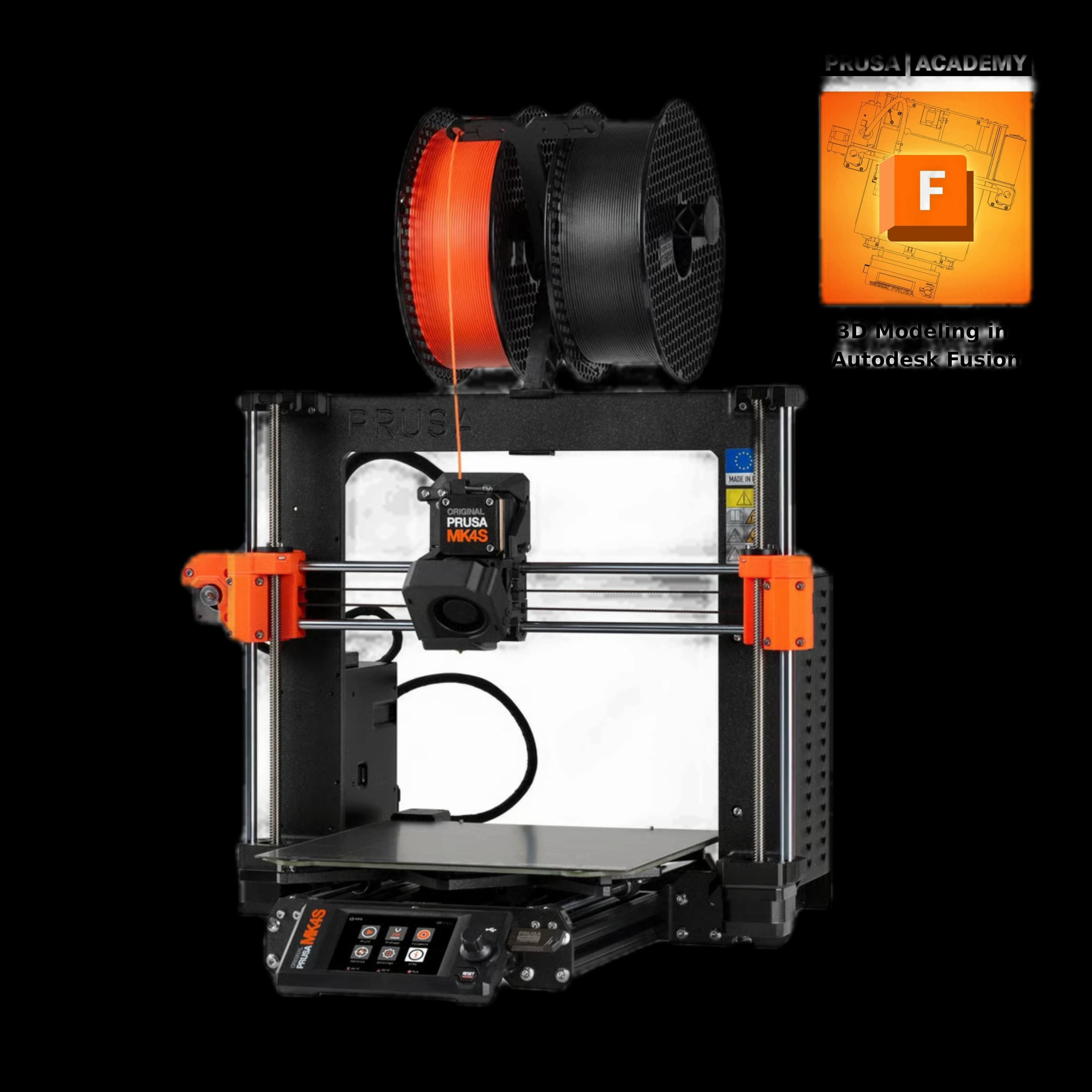 Original Prusa MK4S Autodesk Fusion bundle