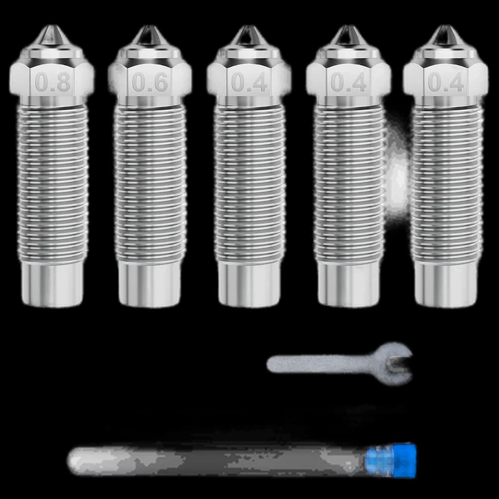 Hardened Steel Nozzle Kit for Neptune 4 Plus/4 Max