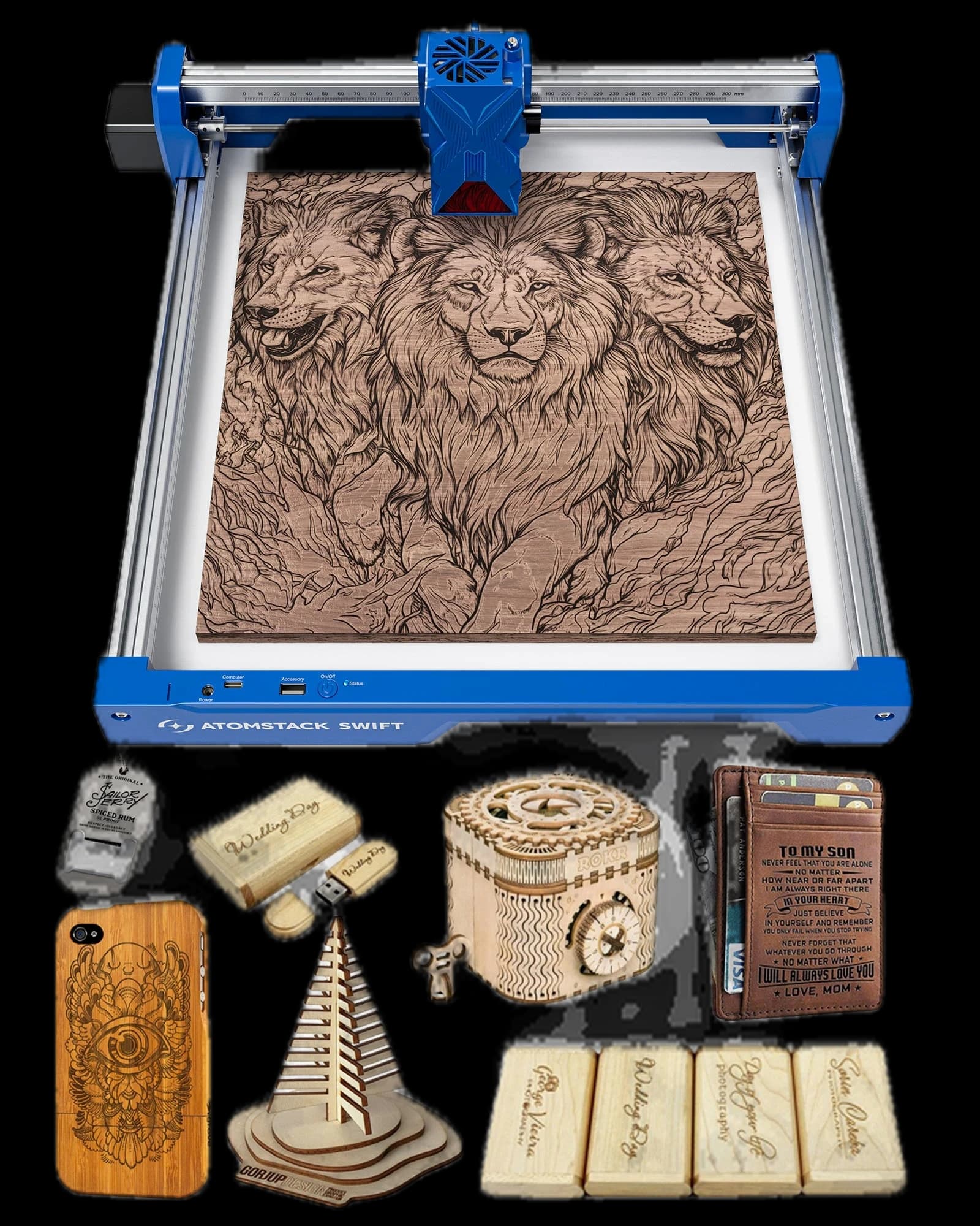 AtomStack Swift Laser Engraver
