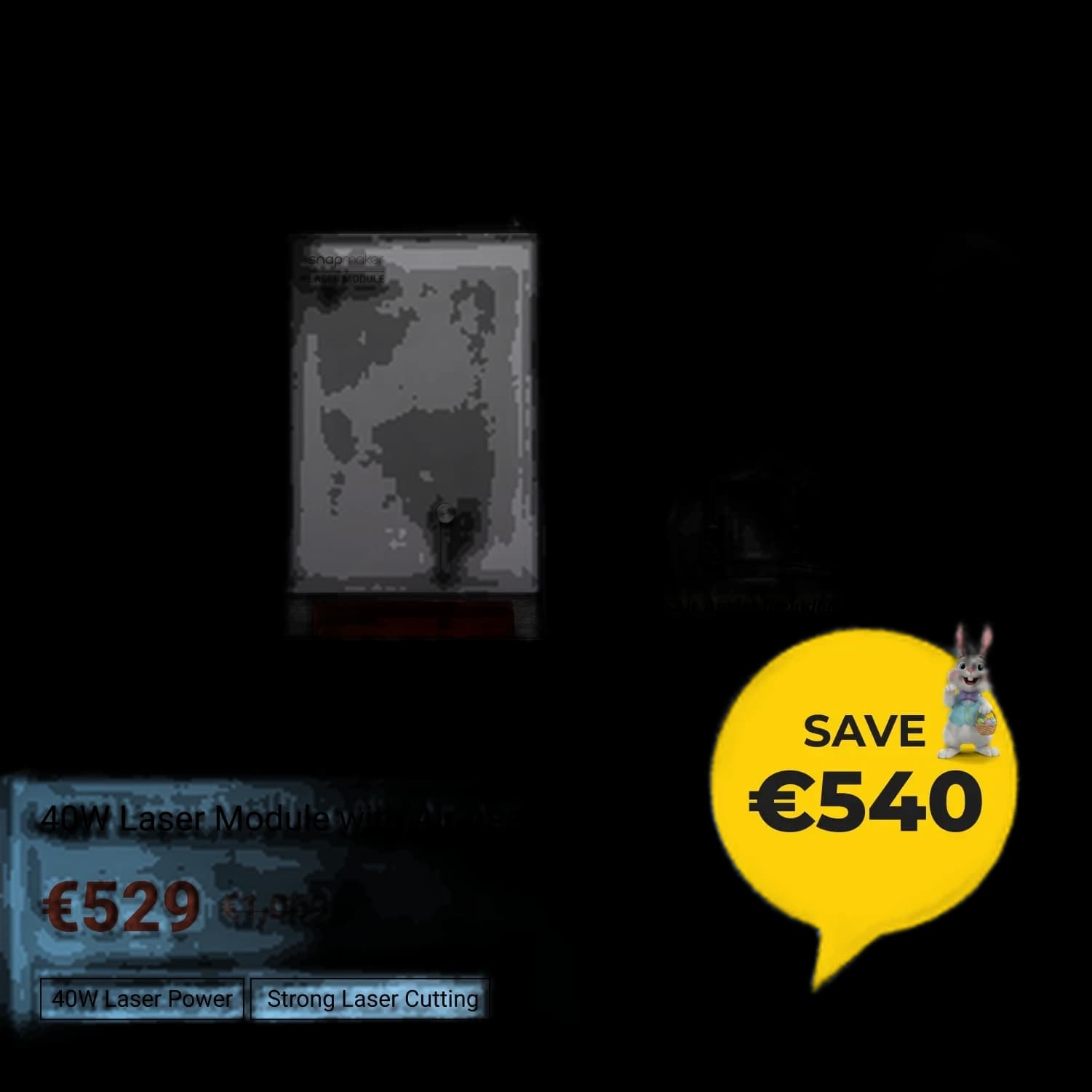 Snapmaker 40W Laser Module with Air Assist