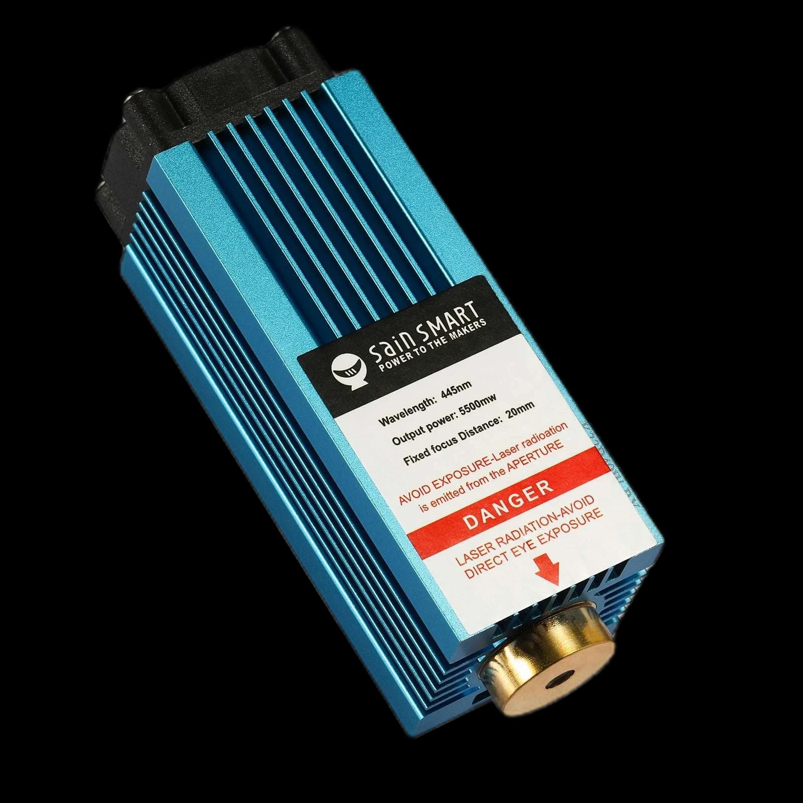 5.5W Fixed Focus Laser Module Kit, for Genmitsu CNC, Blue-Violet Light