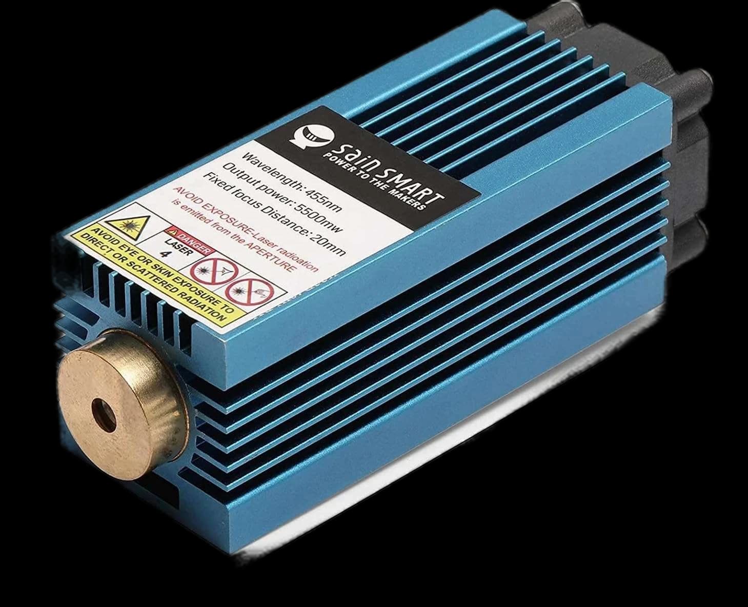 5.5W Fixed Focus Laser Module Kit, for PROVerXL 4030, 3018-PRO, 3020-PRO MAX, Blue-Violet Light