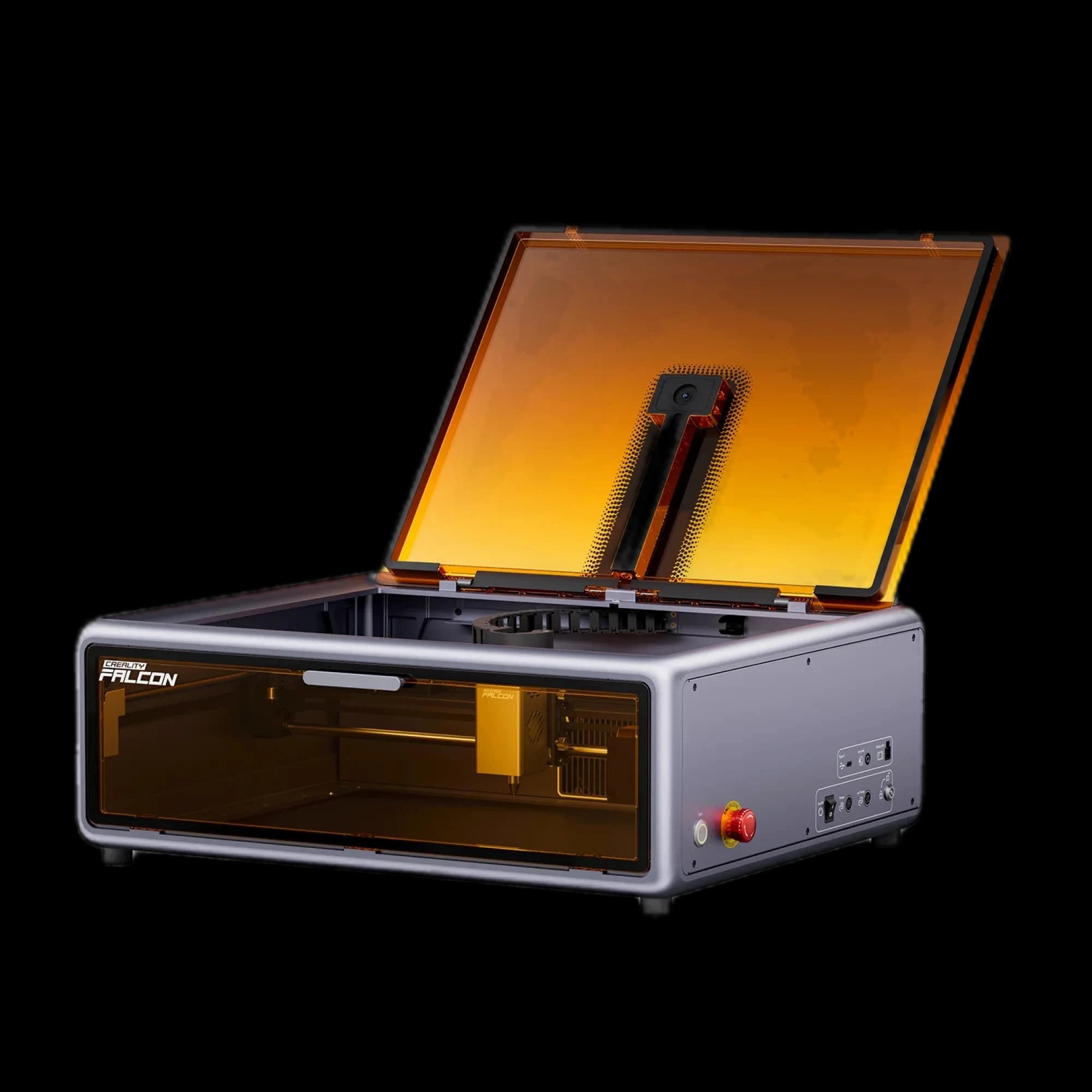 Creality Falcon A1 10W Laser Engraver, Enclosed Laser Cutter with Air Assist, HD Camera Positioning, Beginner-friendly, Class 1 Safety Laser Engravering Machine for Wood and Metal, Acrylic