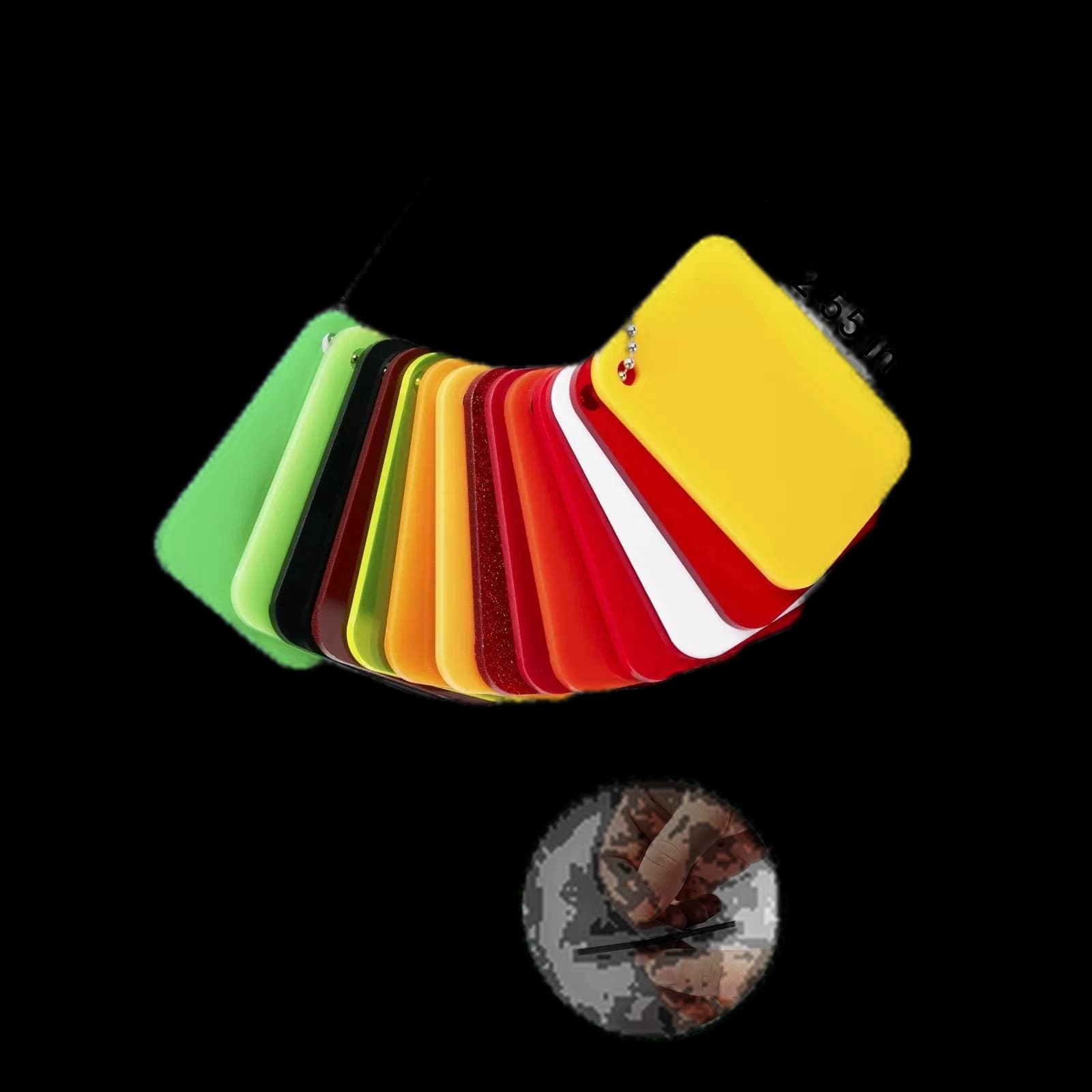 1/8" Diode Laser Cutting Acrylic Sample Set (14pcs)