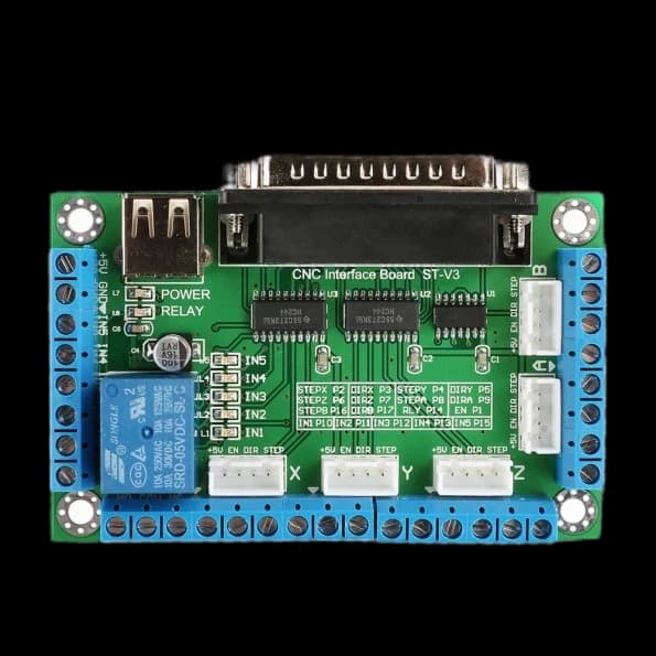5-Axis CNC Breakout Board for Stepper Motor Driver