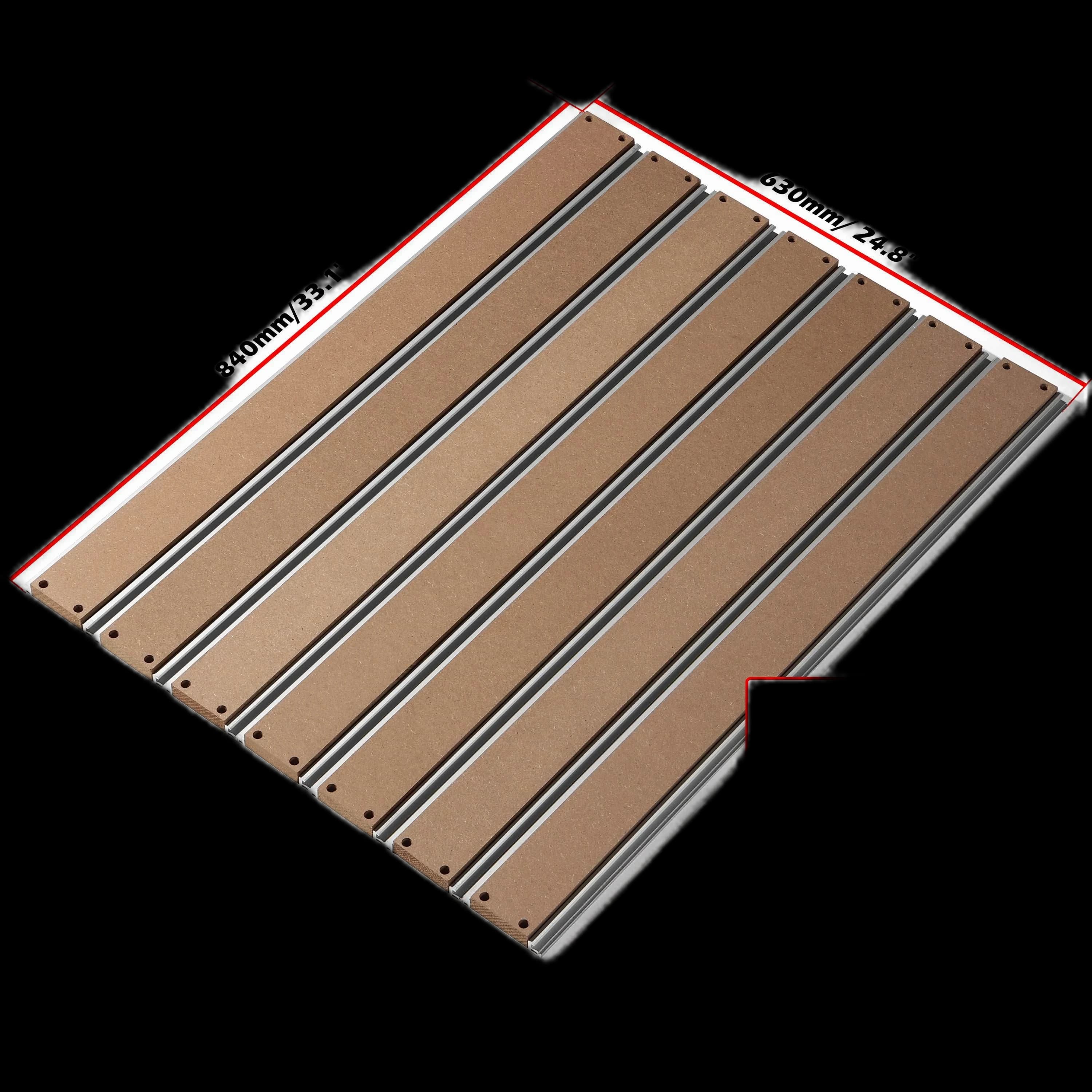 6060 Aluminum & Hybrid Spoilboard for PROVerXL 4030 XY-Axis Extension Kit, T-Slot Table