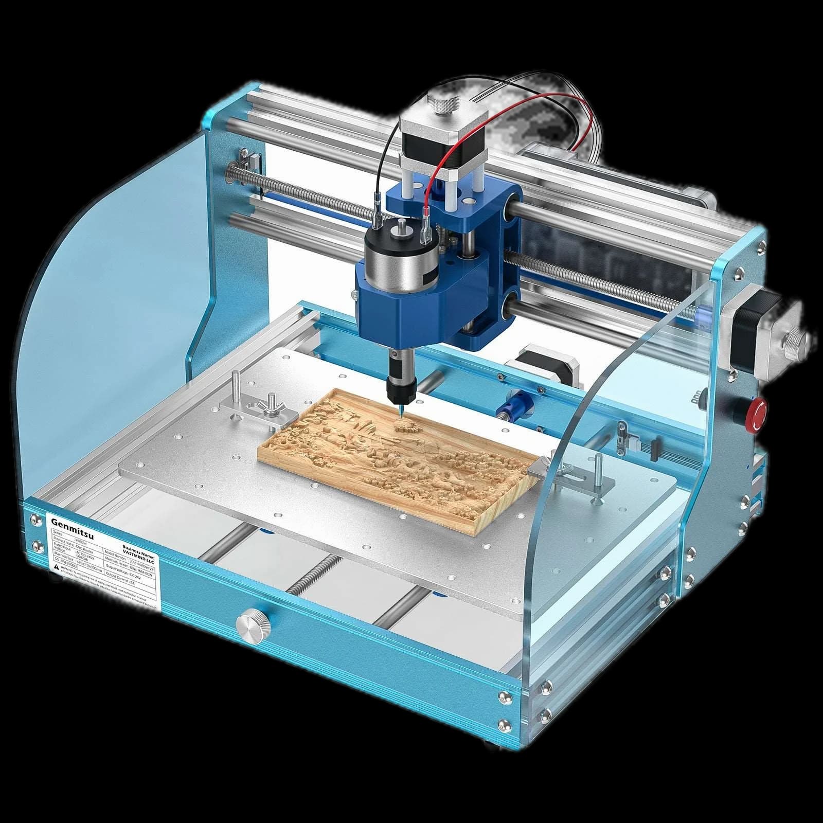 3018-PROVer V2 Desktop CNC Router Kit, Semi Assembled For Entry Level User