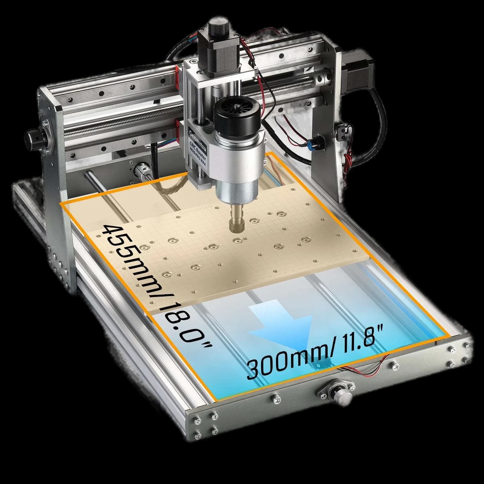 3040 Y-Axis Extension Kit for 3020-PRO MAX V1&V2, 3020-PRO Ultra CNC Router