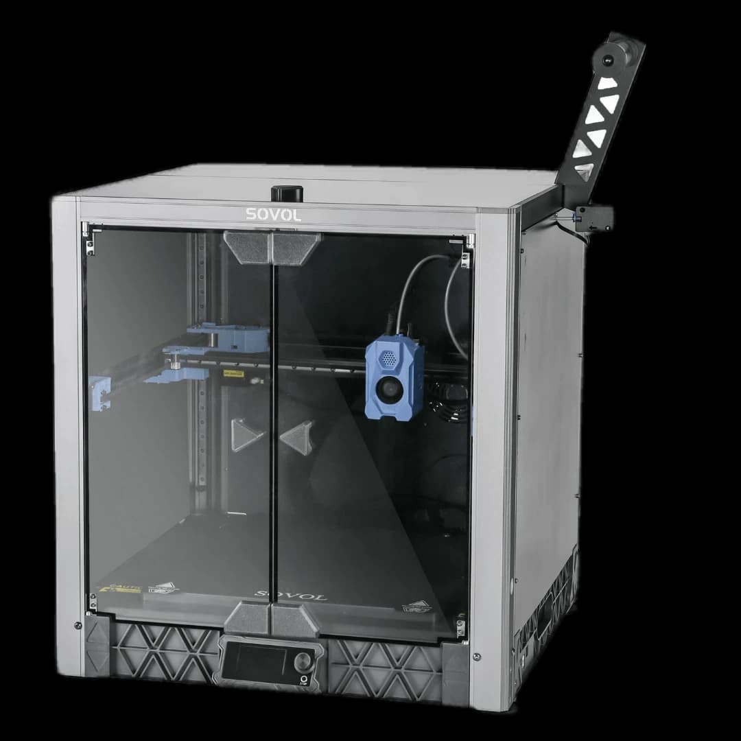 SV08 Glass Open Enclosure